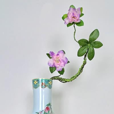 bình sứ hoạ tiết lạc tại kỳ trung, bình cắm hoa trung quốc